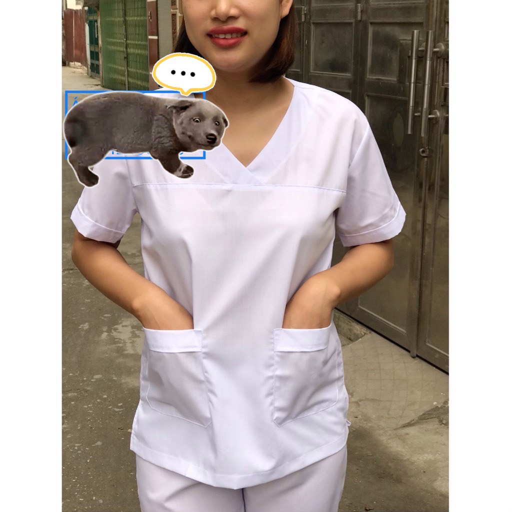 Áo Thom cổ tim cài khuy logo ngực MÀU XÁM 6528 main image 1